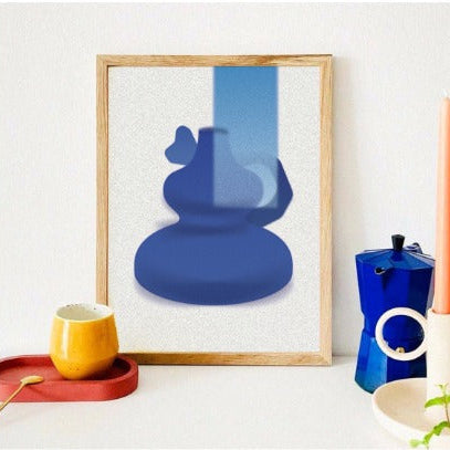 PRINT Vasija AZUL