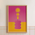 PRINT Ikebana Rosa